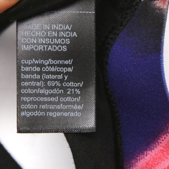 Calvin Klein Unlined Bralette Cotton Bra Rainbow Pride Stretch Lightweight Black - Picture 8 of 10